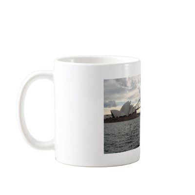 Sydney Opera House & Harbour Bridge Mug by RichieCunningham