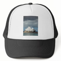 Sydney Opera House In Sunlight Backed By Cloud Mesh Hats