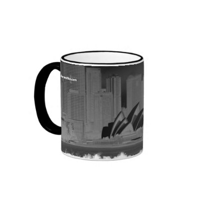 Sydney Opera House Mug by serenitystudios
