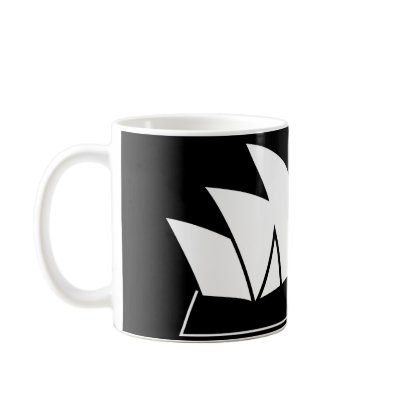 Sydney Opera House Mug by lonvig
