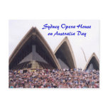 Sydney Opera House on Australia Day Postcards