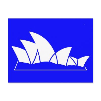 Sydney Opera House Postcard by lonvig
