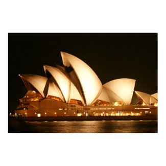sydney opera house print