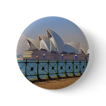 Sydney Opera House with Fence Button