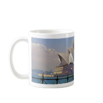 Sydney Opera House with Fence Mug by buffaloworks Sydney Opera House with Fence Mug