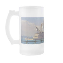 Sydney Opera House with Fence Mug by buffaloworks Sydney Opera House with Fence Mug