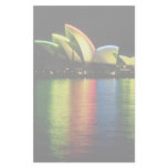 Sydney Opera House with Olympic lights, New South stationery