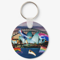 Sydney Pride keychains