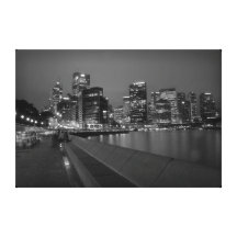 Sydney Skyline Canvas Prints