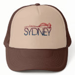 Sydney Skyline Design Trucker Hat