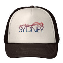 Sydney Skyline Design Trucker Hat