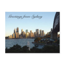 sydney skyline postcards