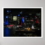 sydney vivid lights poster