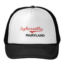 Sykesville Maryland City Classic Mesh Hat