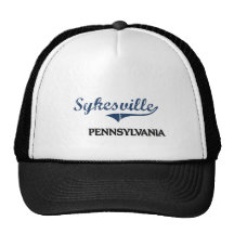 Sykesville Pennsylvania City Classic Hats