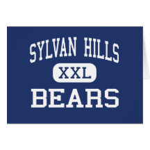 Sylvan Hills - Bears - High - Sherwood Arkansas Greeting Card