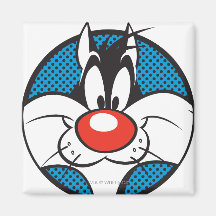 Sylvester Dotty Icon Fridge Magnets