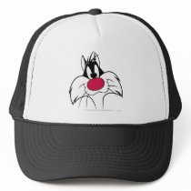 Sylvester Red Nose Face Mesh Hats