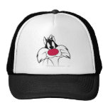 Sylvester Red Nose Face Mesh Hats