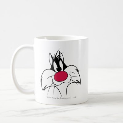 Sylvester Red Nose Face mugs