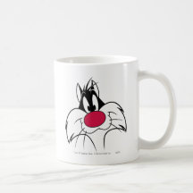Sylvester Red Nose Face Mugs