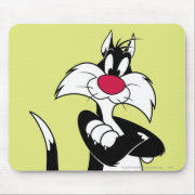 Sylvester Red Nose mousepad