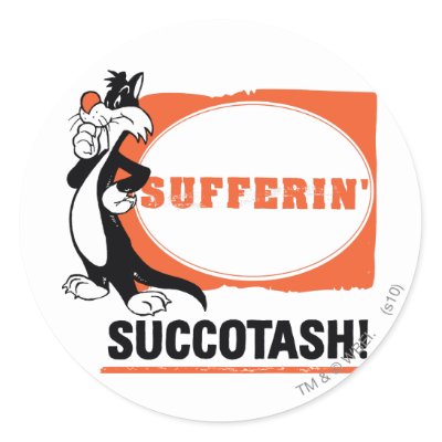 Sylvester Sufferin' Succotash! stickers