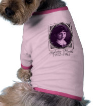 Sylvia Plath Doggie Tshirt