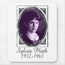 Sylvia Plath Mouse Mats