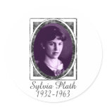 Sylvia Plath stickers