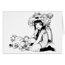 Symbiotic Friends Note Card cards