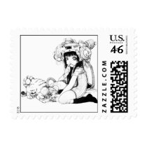 Symbiotic Friends Postcard (Small) stamps