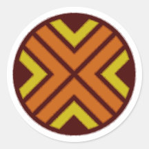 Symbol Africa Africa Stickers