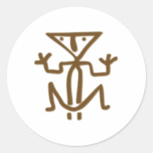Symbol Africa Africa Stickers