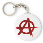 Symbol anarchy anarchy key chain
