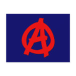 Symbol anarchy anarchy post cards