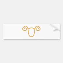 Symbol Aries Aries Bumper Stickers