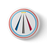 Symbol Awen neo druid bards Pinback Button