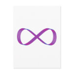 Symbol infinity infinity postcards