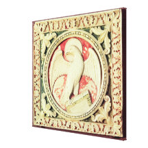 Symbol of St. John the Evangelist Canvas Print