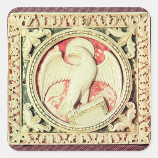 Symbol Of St John The Evangelist Square Sticker Zazzle symbol-of-st-john-the-evangelist-square-sticker-zazzle