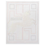 Symbol Of St. Mark (Lion) By Meister Des Evangelia Customized Letterhead