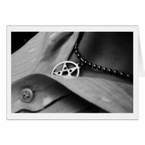 SYMBOL ON HIS NECK white card by sweethell SYMBOL ON HIS NECK white card