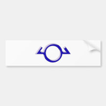 Symbol rune bumper stickers