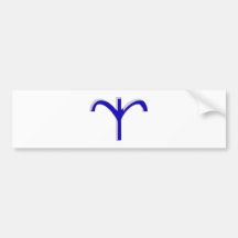 Symbol rune bumper stickers