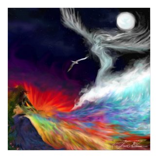 Symbolic Flows - Colours of the Imagination print