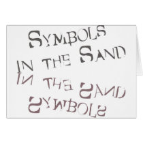 SYMBOLS IN THE SAND cards