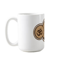 Symbols Of Buddha Coffee Mug by Enlightened Symbols Of Buddha Coffee Mug