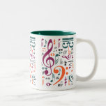 Symbols of Music Mug