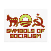 Symbols of Socialism Post Card